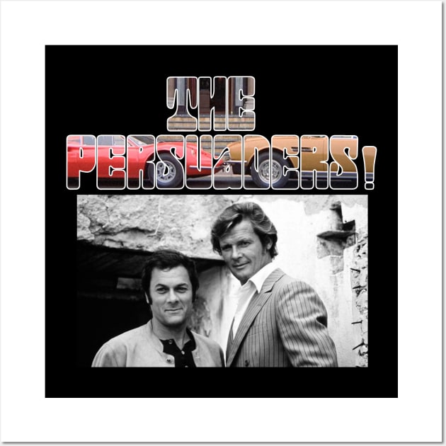 The Persuaders 70 s TV Show Wall Art by CelestialCharmCrafts